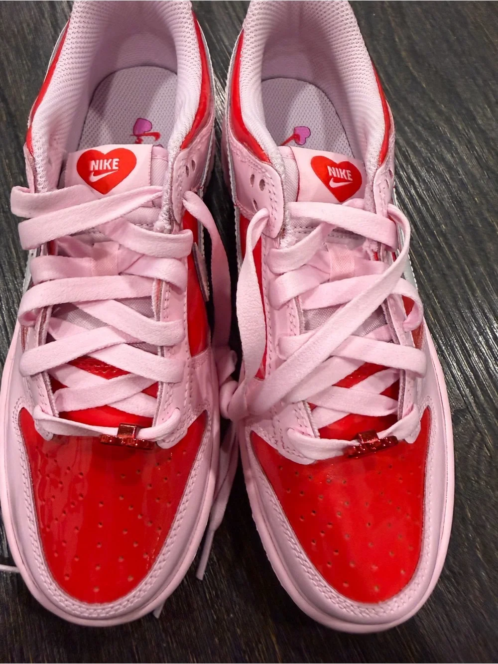 Kid's Nike Dunk Low BP Pink Foam/Summit White size 5.5Y
